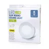 Plafon LED natynkowy okrągły 20W 3000K krawędziowy, śr. 24,65 cm - 8433325292294