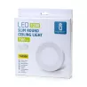 Downlight okrągły natynkowy LED E6 12W Światło naturalne - 8433325292379