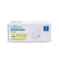 Downlight podtynkowy LED E6 20W Światło naturalne - 8433325292751