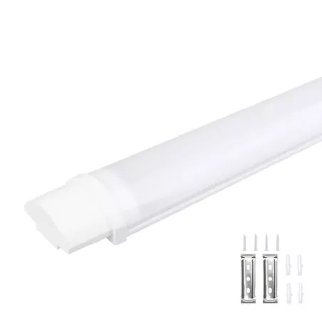 Plafon listwa świetlówka LED oprawa 1.2m 40W 3220lm biała zimna - 8433325292768