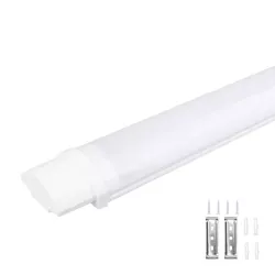 Plafon listwa świetlówka LED oprawa 1.2m 40W 3220lm biała ciepła - 8433325292775