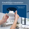 Downlight podtynkowy LED E6 15W okrągły IP44 4000K neutralny - 8433325292836