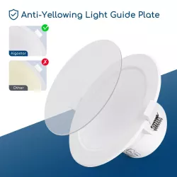 Downlight podtynkowy LED E6 15W okrągły IP44 4000K neutralny - 8433325292836