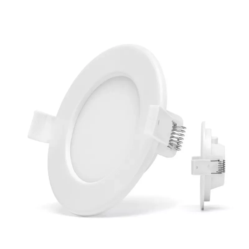 Podtynkowa okrągła lampa LED E6 9W o białym świetle - 8433325292904