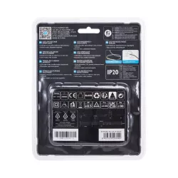 Zestaw taśma LED COB 24V Biała zimna 6W/m 6500K 600lm/m IP65 5 mb - 8433325293949