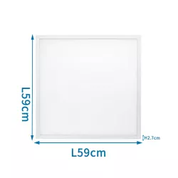 Panel plafon LED 60x60cm 40W 5200lm kaseton CCT z przełącznikiem barwy - 8433325294021