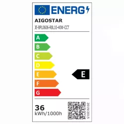 Podświetlany panel LED 40W CCT - 8433325294021