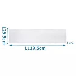 Panel plafon LED 30x120cm 40W 5200lm kaseton CCT z przełącznikiem barwy - 8433325294038