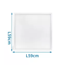 Panel plafon 59x59 cm LED 40W neutralna podświetlenie krawędziowe - 8433325294069