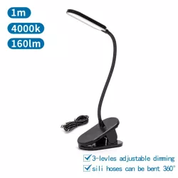 Lampa zaciskowa LED ładowalna - 8433325295011