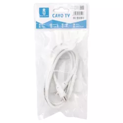 Kabel antenowy 1,5 m biały - 8433325185947