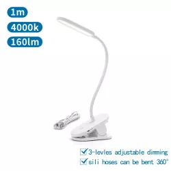 Lampa zaciskowa LED ładowalna - 8433325295028