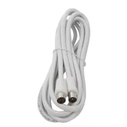 Kabel antenowy 3 m biały - 8433325185954