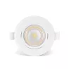 Okrągły downlight podtynkowy LED E6 z regulowanym kątem 3 szt. 5 W - 8433325295189