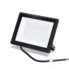 Halogen kolorowy reflektor LED RGB w kolorze czarnym 50W z pilotem - 8433325295387