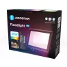 Halogen kolorowy reflektor LED RGB w kolorze czarnym 50W z pilotem - 8433325295387