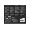 Halogen kolorowy reflektor LED RGB w kolorze czarnym 50W z pilotem - 8433325295387