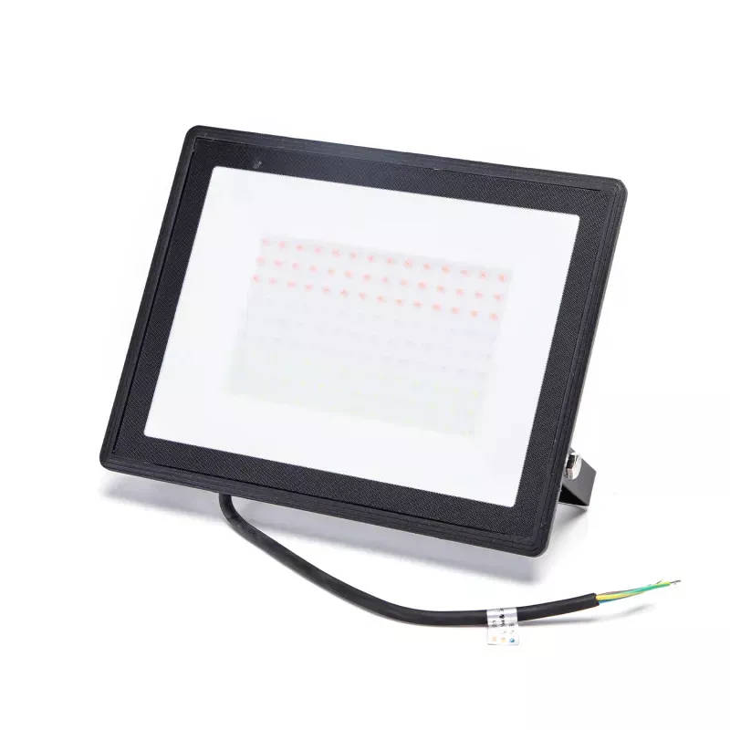Reflektor LED RGB w kolorze czarnym 100W - 8433325295394