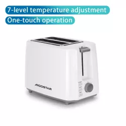 Wielofunkcyjny toster 7 stopni opiekania 750W na dwie kromki pieczywa - 8433325295851
