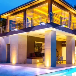 Lampa uliczna 150W solarna latarnia led z czujnikiem ruchu i pilotem - 8433325297022