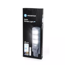 Lampa uliczna 150W solarna latarnia led z czujnikiem ruchu i pilotem - 8433325297022