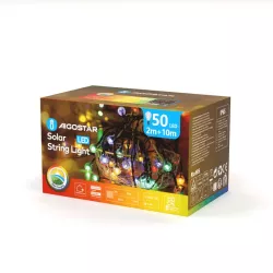 Solarna taśma świetlna bąbelki, RGBY, 2m+10m - 8433325300982