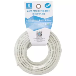 Kabel sieciowy CAT6 10 m szary - 8433325186128
