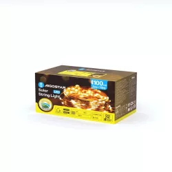 Solarna taśma świetlna, Ciepła biel, 2m+10m - 8433325305840