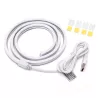 Zimny neon taśma led 6500K 1mb 5V/USB 4.9W zestaw DIY do dekoracji - 8433325306984
