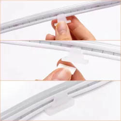 Zimny neon taśma led 6500K 1mb 5V/USB 4.9W zestaw DIY do dekoracji - 8433325306984