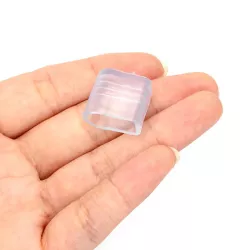 Zaślepka na zakończenie do NEONU led 230V 6 mm wysokonapięciowych taśm - 8433325307028