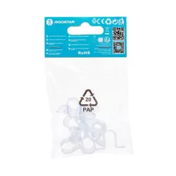 Uchwyt montażowy do neonu led 6mm na 230V do wysokonapięciowych pasków - 8433325307035