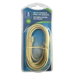 Kabel telefoniczny 3 m biały - 8433325186272