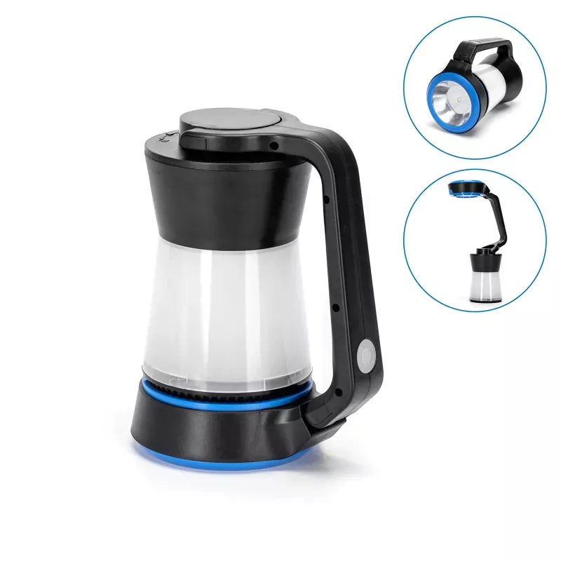 Wielofunkcyjna latarka lampa kempingowa 3w1 zasilana 3 bateriami AA - 8433325311162