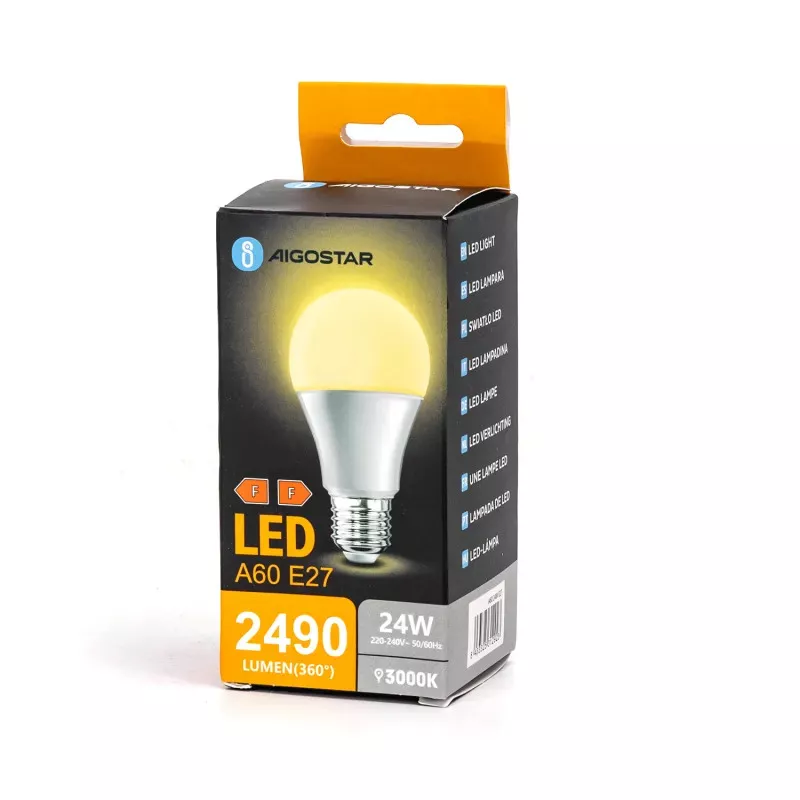 LED A60 E27 24W 3000k - 8433325312923