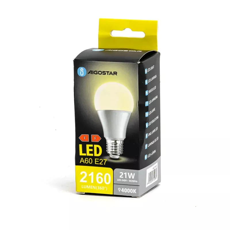 LED A60 E27 21W 4000k - 8433325312985