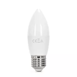 Żarówka diodowa świeczka LED A5 C37 E27 10W 6500K zimna - 8433325313081