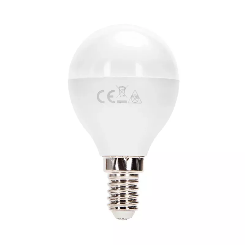 Żarówka diodowa LED G45 mleczna biała neutralna E14 10W 6500K 935lm - 8433325313258