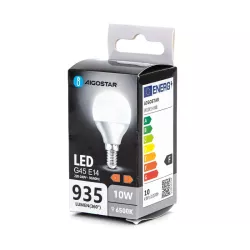 LED G45 E14 10W 6500K - 8433325313296