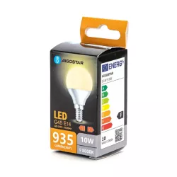 LED G45 E14 10W 3000K - 8433325313319