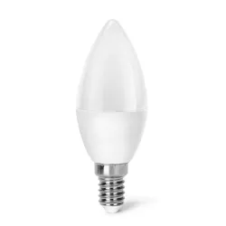 Żarówka diodowa świeczka LED C37 E14 6W - 8433325186562