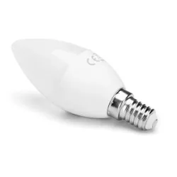 Żarówka diodowa świeczka LED C37 E14 6W - 8433325186562