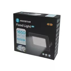 Naświetlacz LED czarny 20W odlew ciśnieniowy - 8433325313975