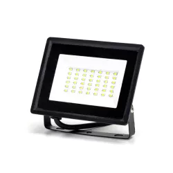 Naświetlacz LED czarny 30W odlew ciśnieniowy - 8433325313982