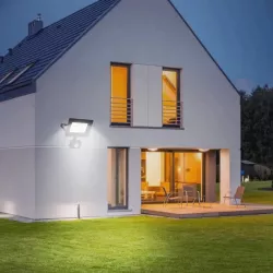 Naświetlacz LED z czujnikiem ruchu czarny 20W odlew ciśnieniowy - 8433325314057