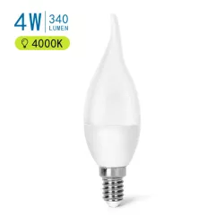 Żarówka świecowa LED CL37 E14 4W/230V biała neutralna 340lm 4000K - 8433325186586