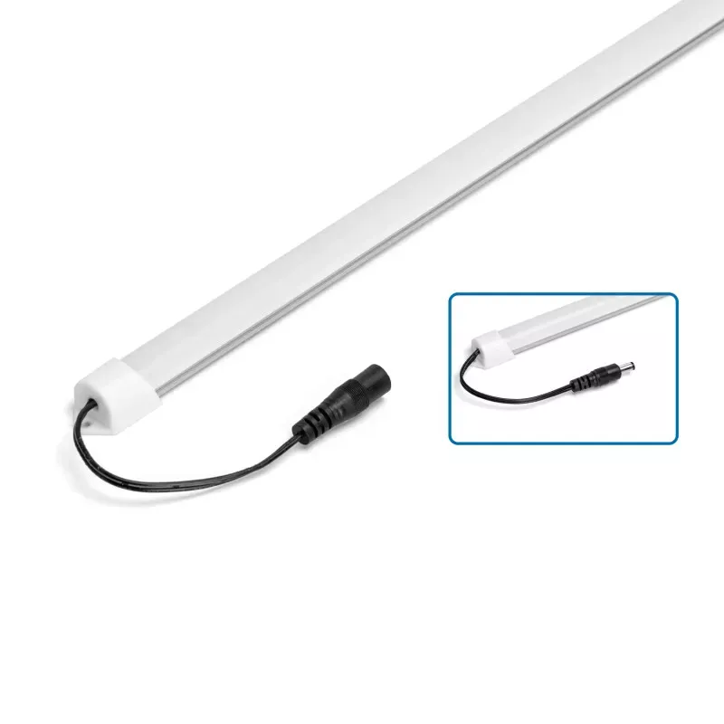 Listwa świetlna LED 1,2 m 12 W ciepła 1500lm 24V świetlówka z kablem - 8433325314323