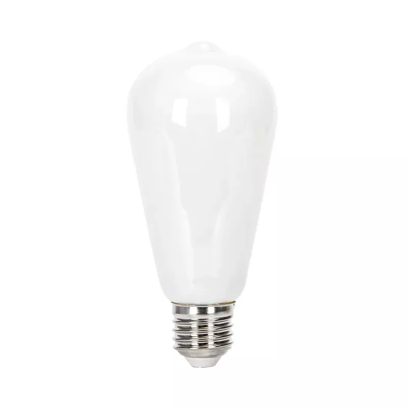 Żarówka LED 4W/230V Filament ST64 retro E27 mleczna ciepła 470lm - 8433325315313