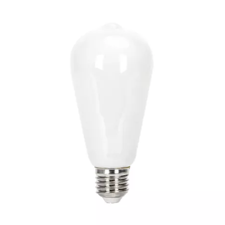 Żarówka LED 4W/230V Filament ST64 retro E27 mleczna ciepła 470lm - 8433325315313