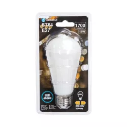 Żarówka LED 15W/230V Filament ST64 retro E27 mleczna zimna 1700lm - 8433325315382